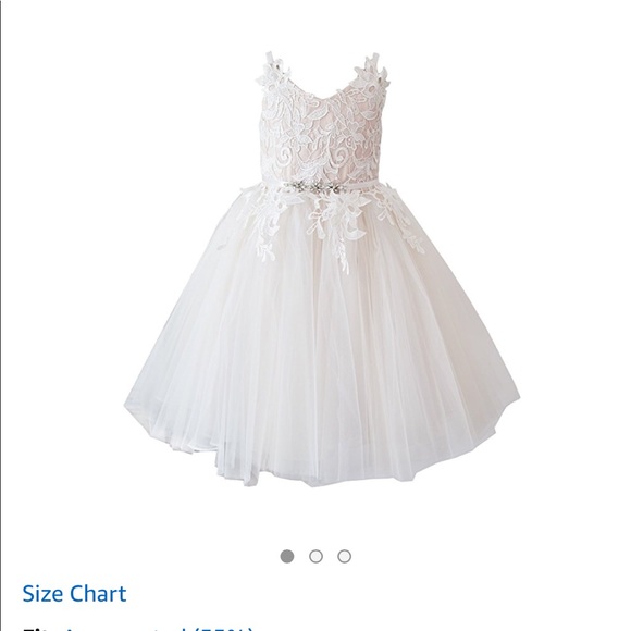 gold lace flower girl dresses